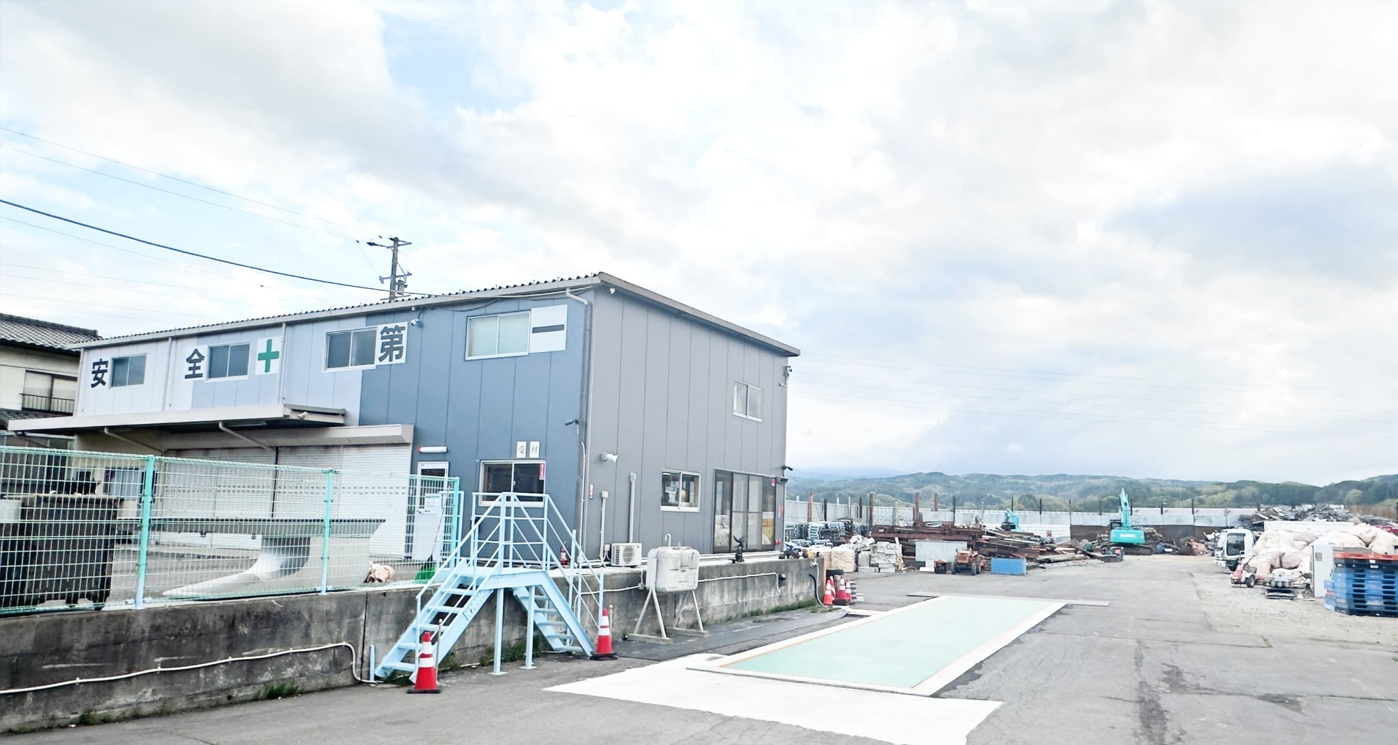 工場設備のスクラップ回収